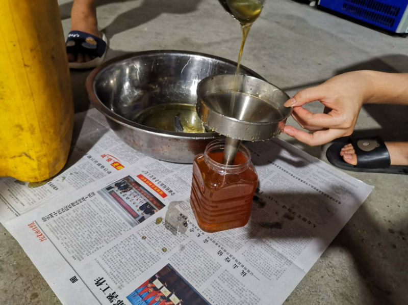 缅甸纯野生蜂蜜原始的味道