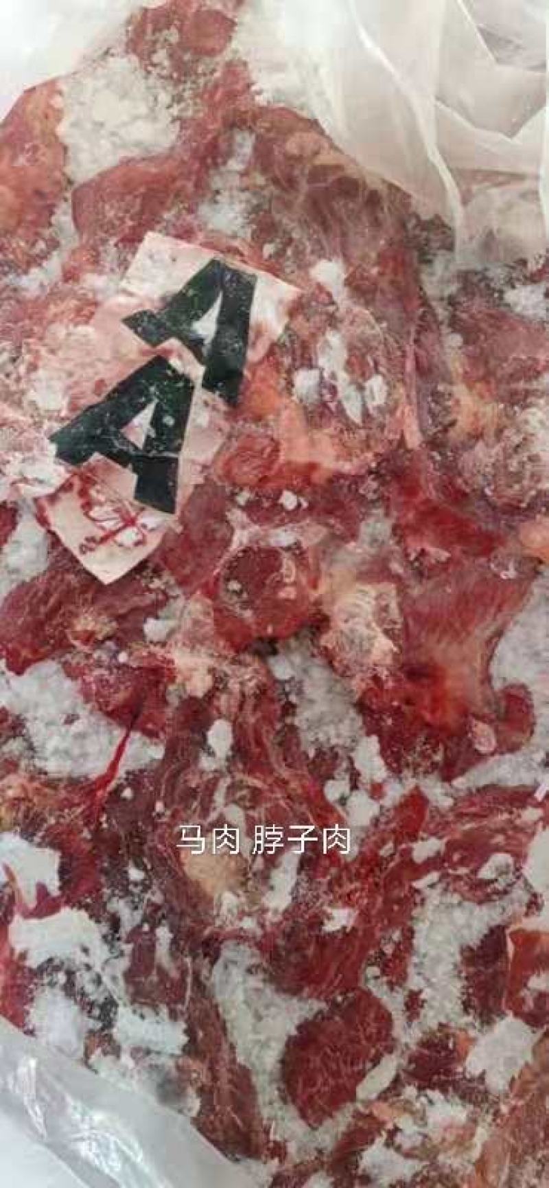 蒙古马肉五分体20年新货经过核酸检测