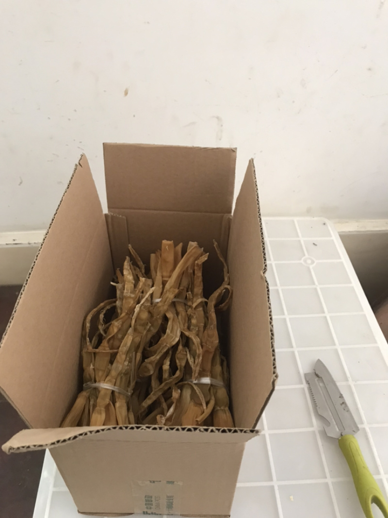 竹笋干湖北竹山特产农家自制天然笋干新鲜