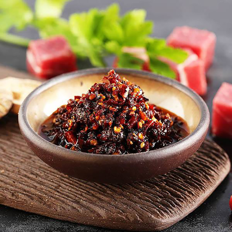 天祝原生白牦牛肉香辣酱130g拌饭酱瓶装下饭菜拌面调味酱