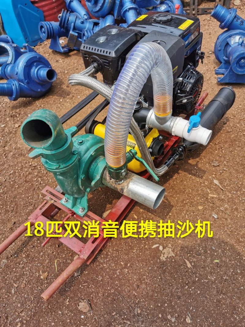 包邮金宇新款24匹双缸高效抽沙机清淤机抽水泵抽水