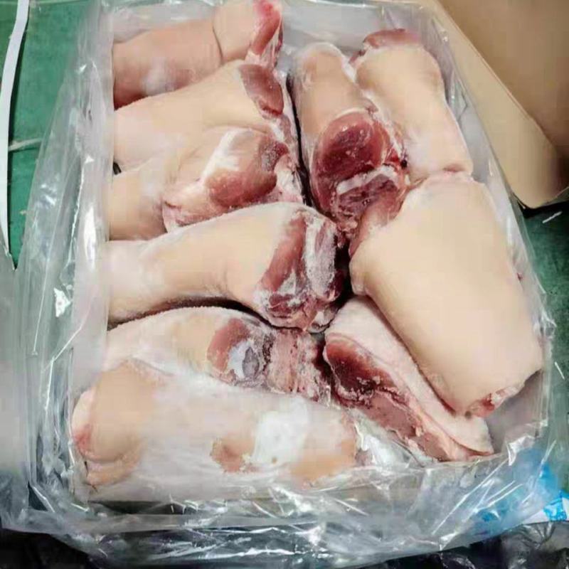 冷冻新鲜猪蹄髈、猪肘子、猪前肘子20斤一箱11-12个