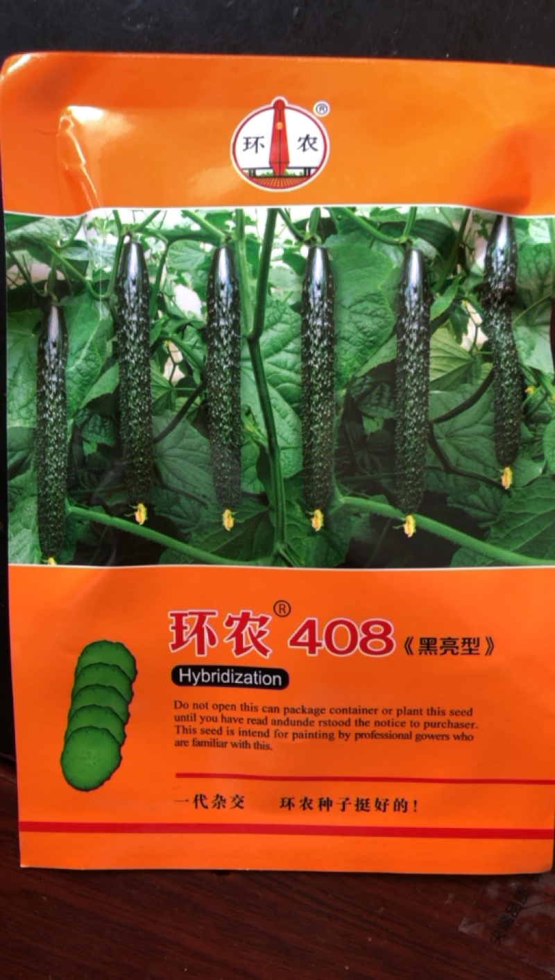 耐热黄瓜种子露地绿肉绿皮黑油亮型黄瓜种子春夏秋可种