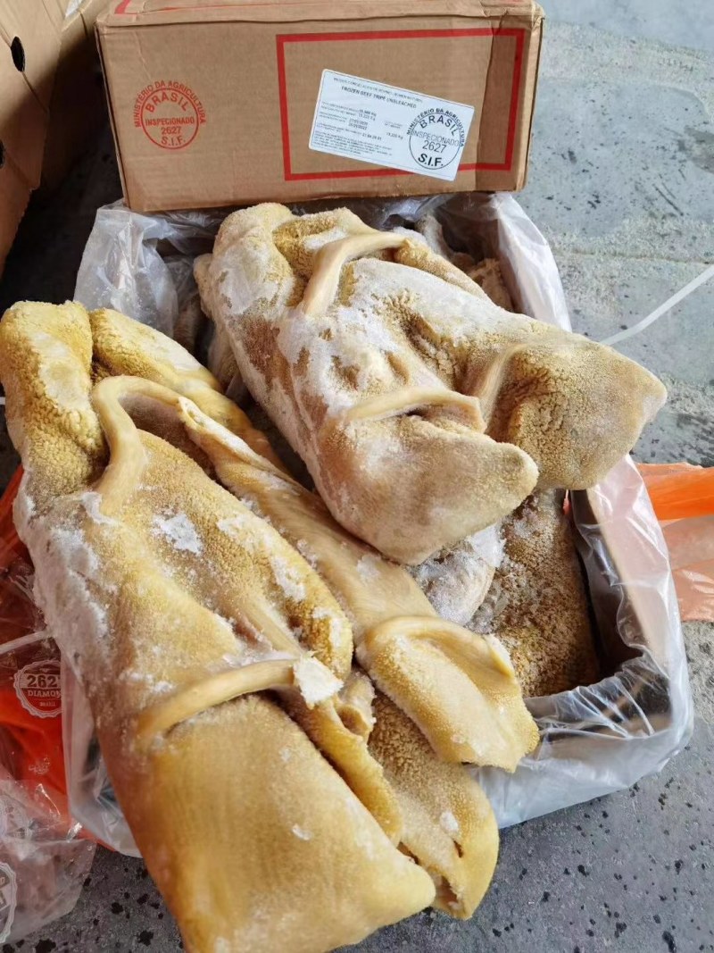 巴西厂号牛肚好箱好货