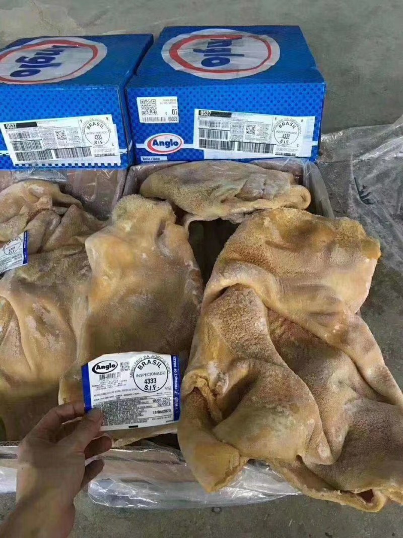 巴西厂号牛肚好箱好货