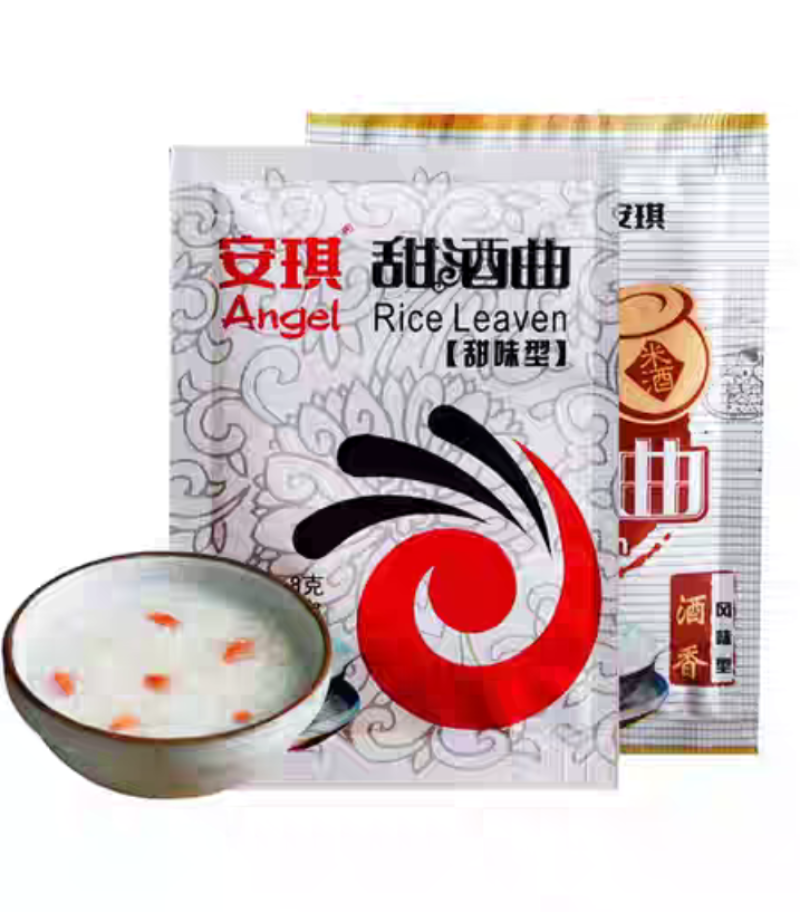安琪甜酒酿酒曲醪8g家用装传统农家自制糯米酒酵母