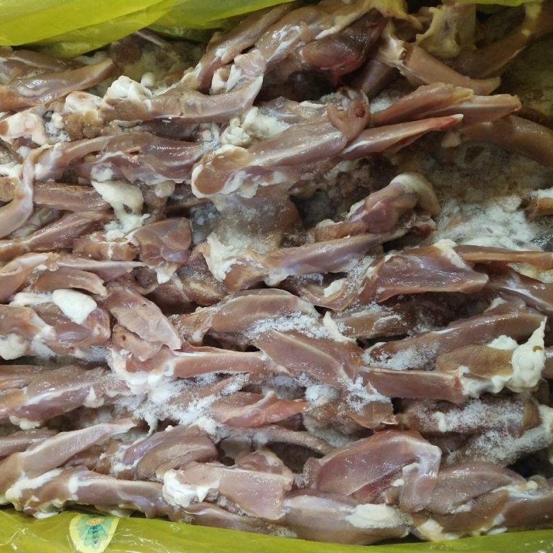 日期新鲜一级大号鸭锁骨鸭叉骨鸭骨架每箱20斤卤菜专