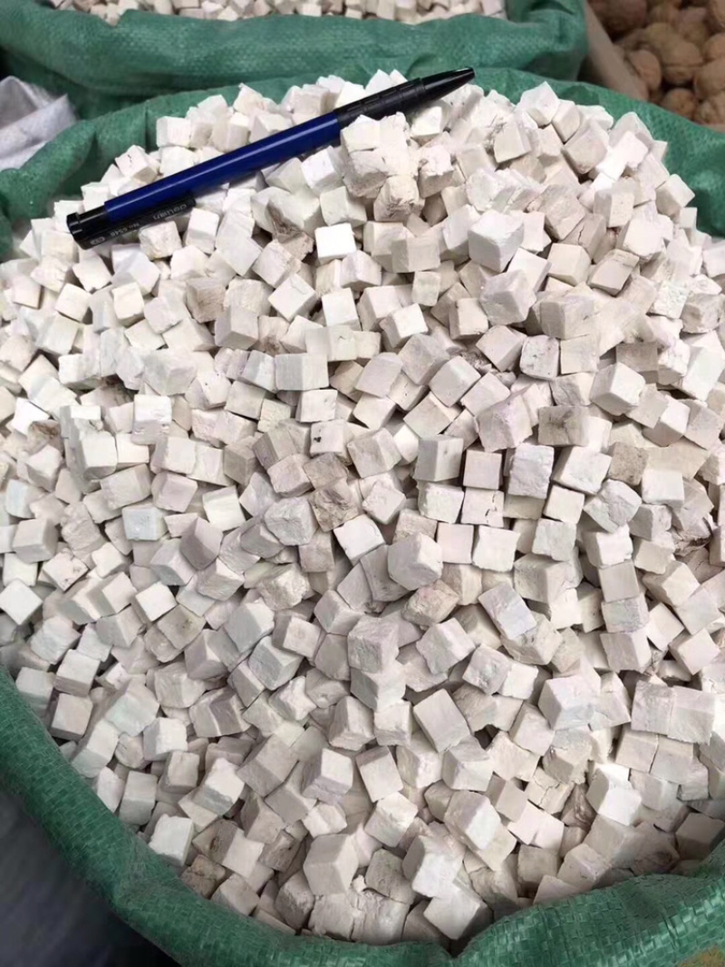 茯苓丁无硫足干白茯苓新货支持一件代发