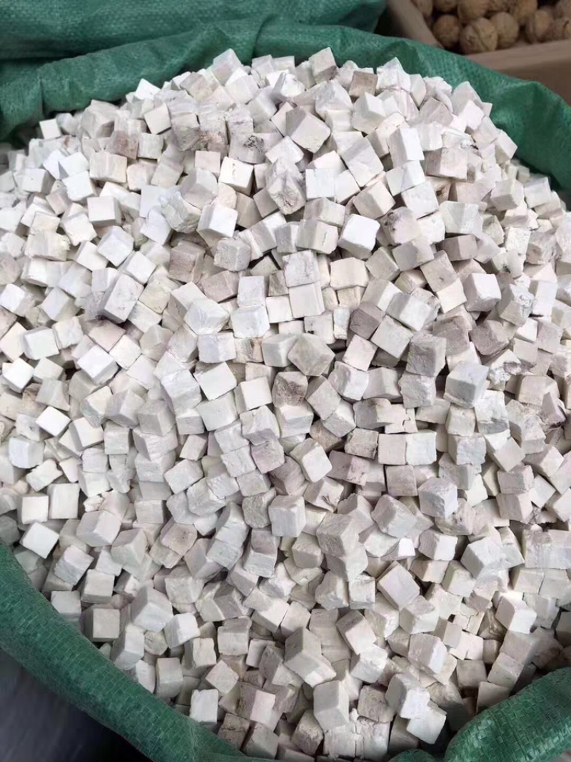 茯苓丁无硫足干白茯苓新货支持一件代发