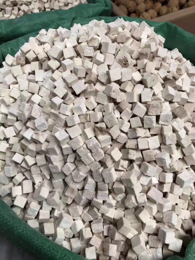 茯苓丁无硫足干白茯苓新货支持一件代发