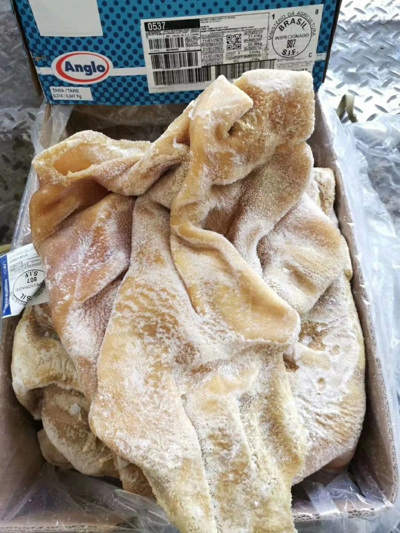 巴西厂号牛肚好箱好货