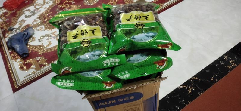 江西不开伞茶树菇批发24年新5号菇，精装礼品盒装