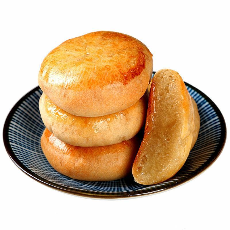 整箱软糯老婆饼传统手工糕点早餐独立包装正宗千层酥饼零