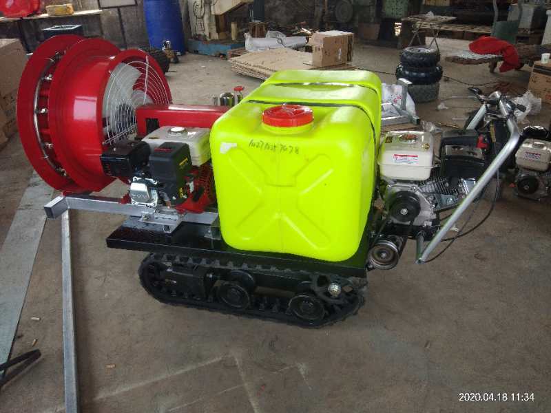 电动三轮车打药机履带式弥雾消毒机自走式喷雾器厂家