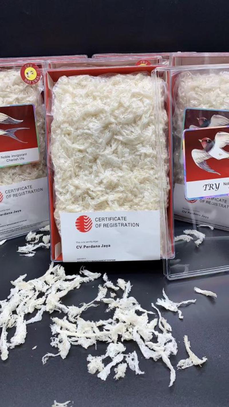 燕窝TRY小燕条燕肉高泡发口感香糯柔软工厂生产精美礼盒