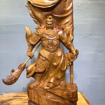 根雕木雕关公花梨木摆件根雕艺术品工艺品