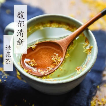 桂花广西桂林浓香金桂花干特级干桂花非桂花茶