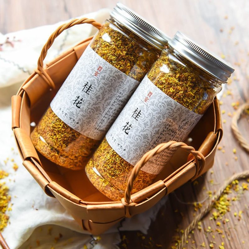 桂花广西桂林浓香金桂花干特级干桂花非桂花茶