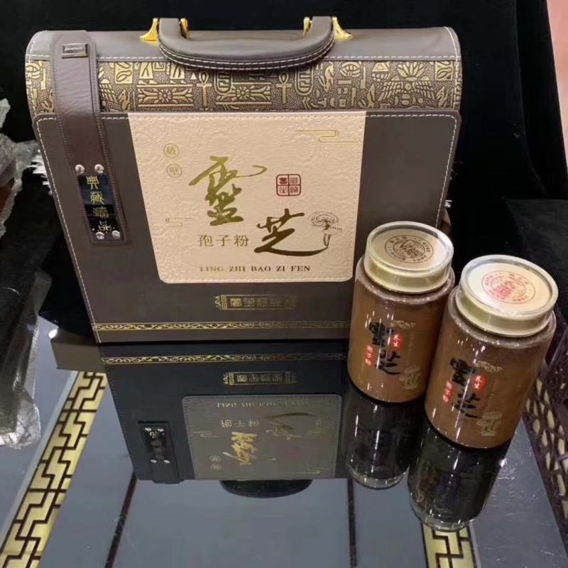 长白山灵芝孢子粉，一手货源，批发商面谈、假一赔十（包邮）