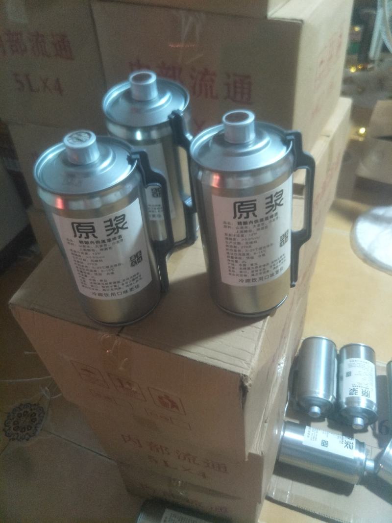 原浆啤酒真对老百姓中高端客户都能接受的酒类达到口感柔