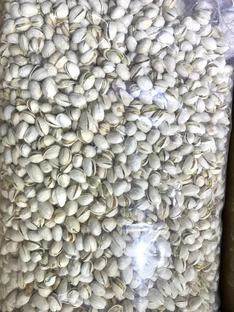新货【精品干果】进口盐焗自然开口，开心果，仁饱开口率好