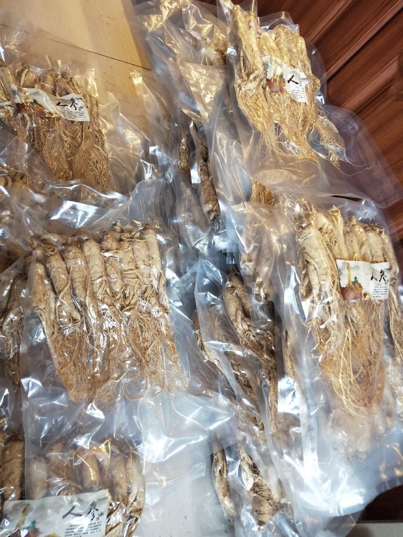 长白山白参各种规格，六年白参，大枝头，营养滋补，价格实惠