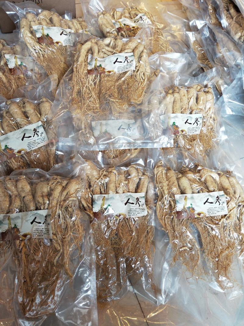 长白山白参各种规格，六年白参，大枝头，营养滋补，价格实惠