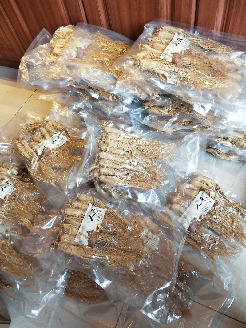 长白山白参各种规格，六年白参，大枝头，营养滋补，价格实惠