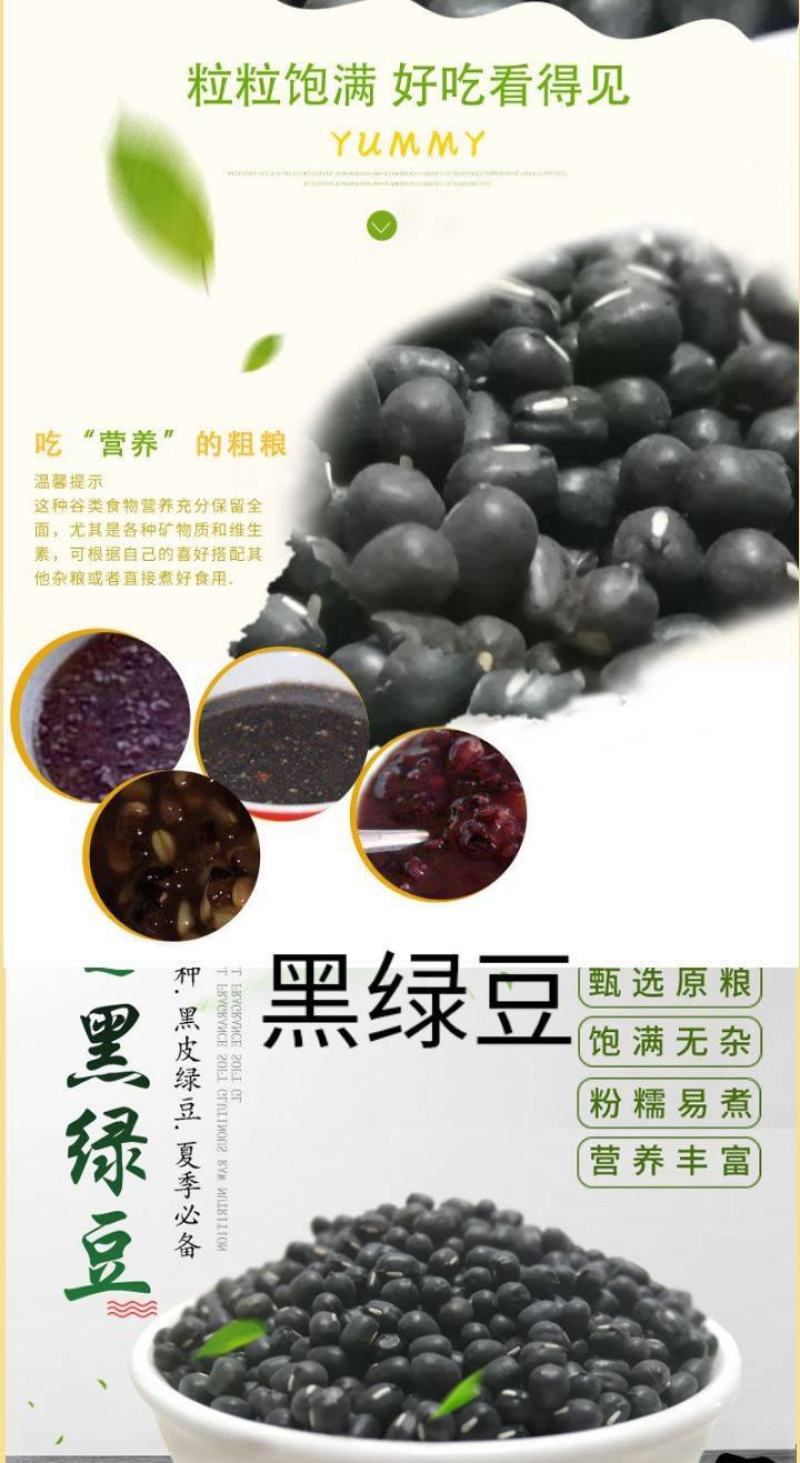 绿豆农家绿豆绿豆去皮绿豆熬粥绿豆汤5斤装包邮