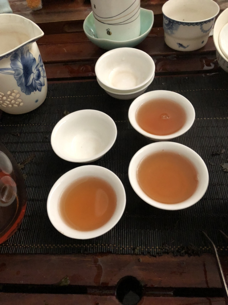 乌龙茶熟茶白芽奇兰茶香浓可口