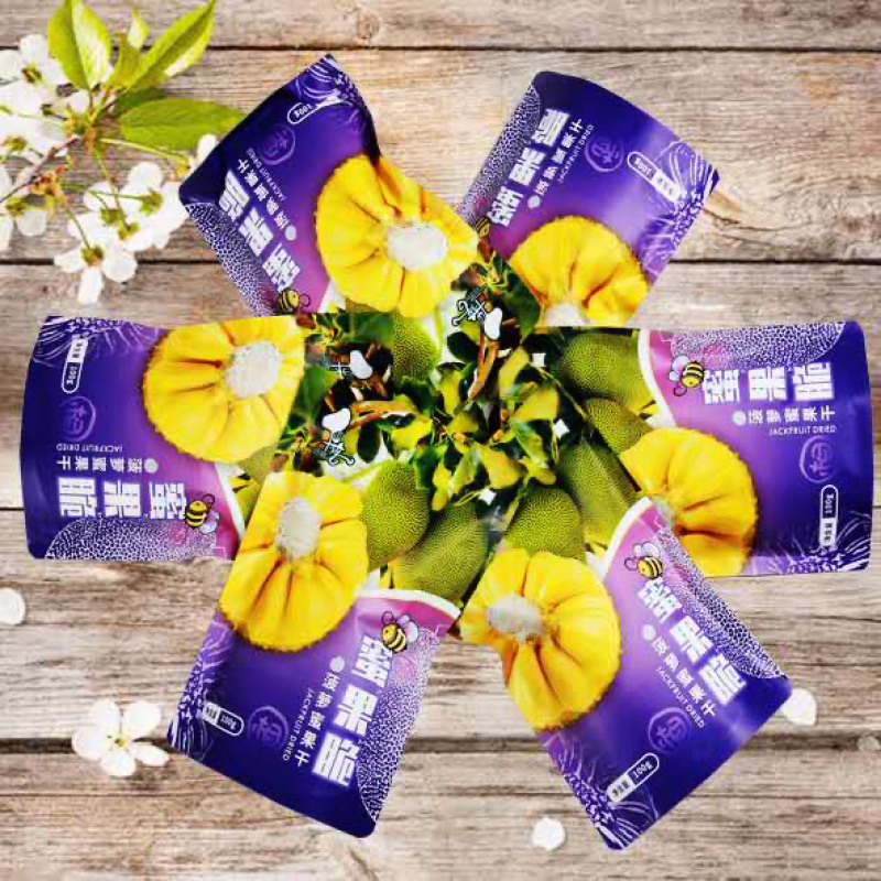 菠萝蜜干100克越南风味特产休闲零食果蔬水果干