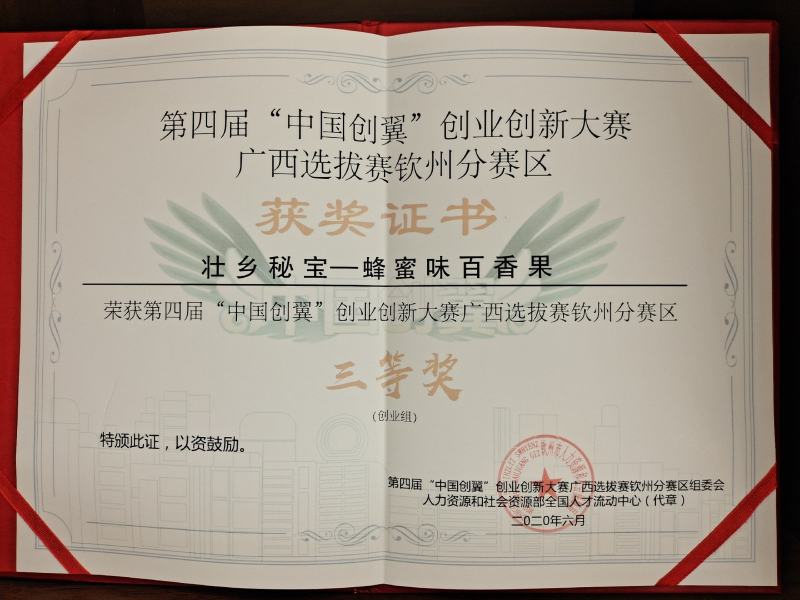 壮乡蜜宝蜂蜜味黄金百香果脱毒种苗包种植技术指导