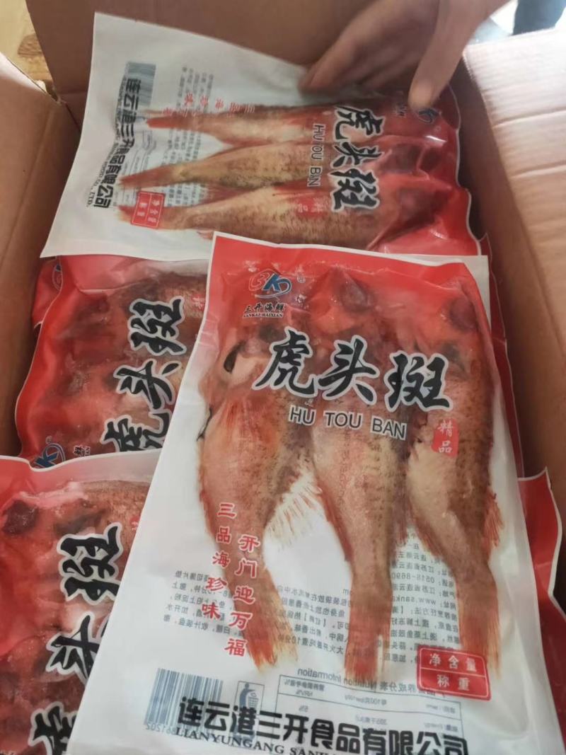 虎头斑鱼鲜活冷冻老虎斑鱼石斑鱼深海鱼速冻鲜活海鲜