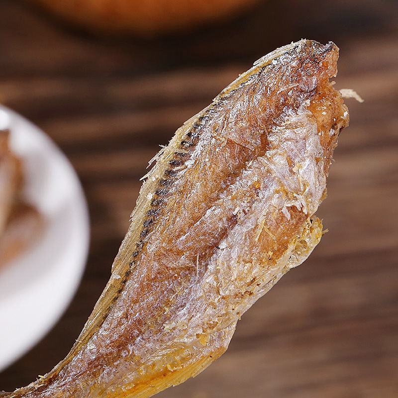香酥小黄鱼香酥带鱼香酥小鲳鱼酥脆即食鱼干休闲零食海鲜