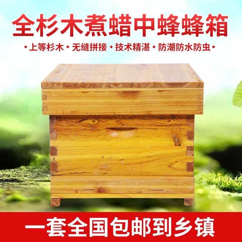 养蜂箱新手养蜂全套木箱一套发货