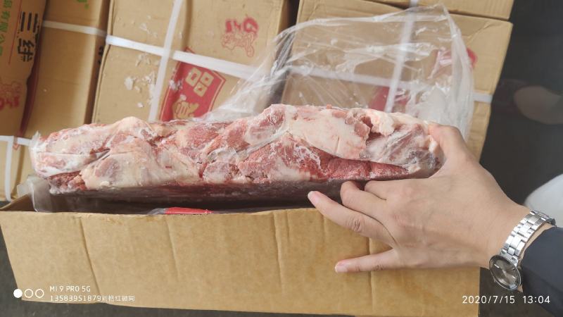 冻猪产品母猪去皮三线精五花肉