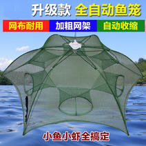 虾笼捕鱼笼捕鱼网龙虾网子自动折叠渔具渔网黄鳝泥鳅