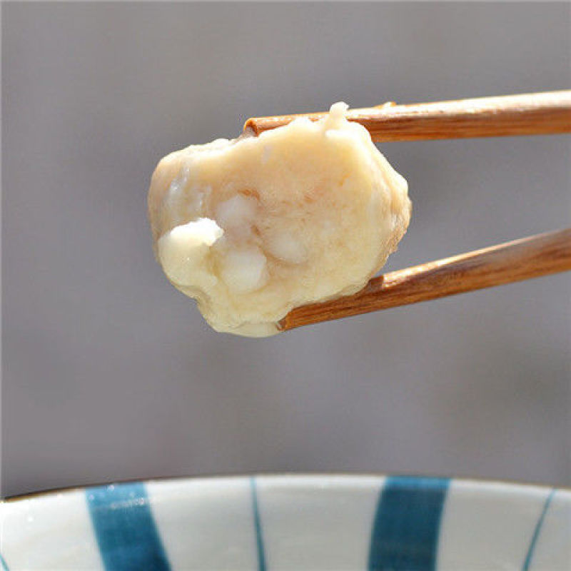 湛江手打墨鱼丸口感好回头客高墨鱼含量足