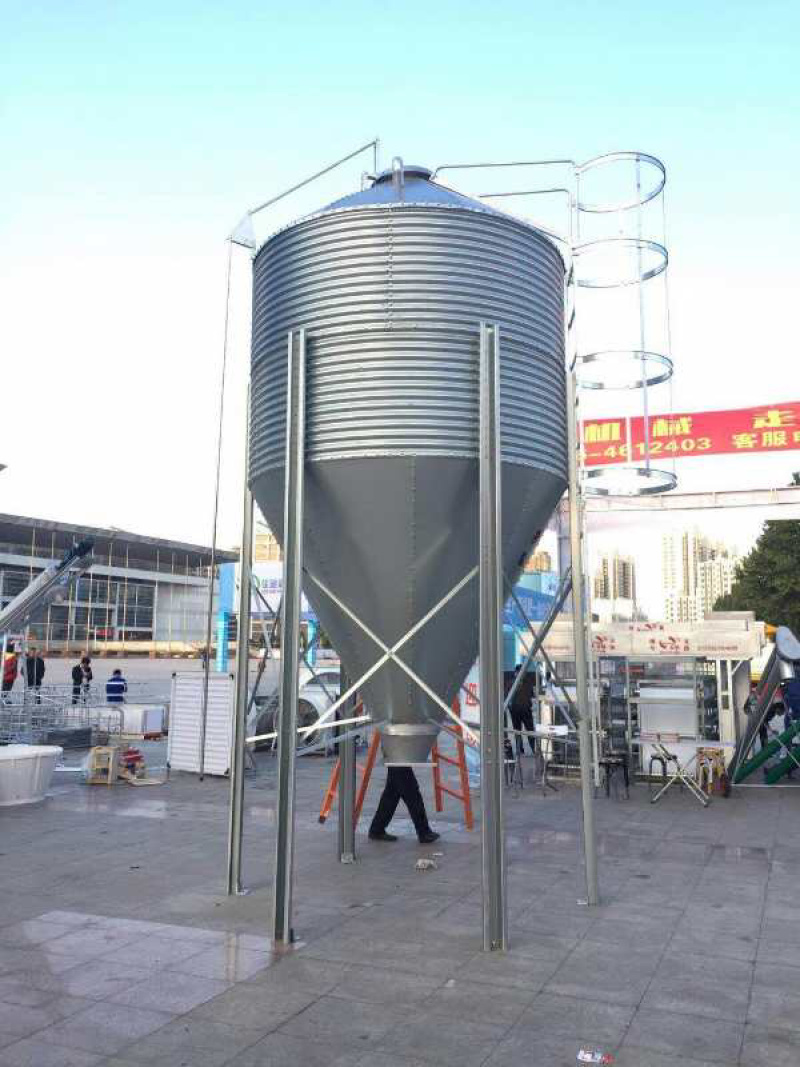 镀锌料塔各种型号3吨-30吨不等