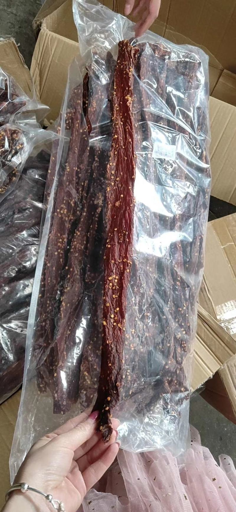 风干牛肉干牛肉条零食展会景点热销一件代发