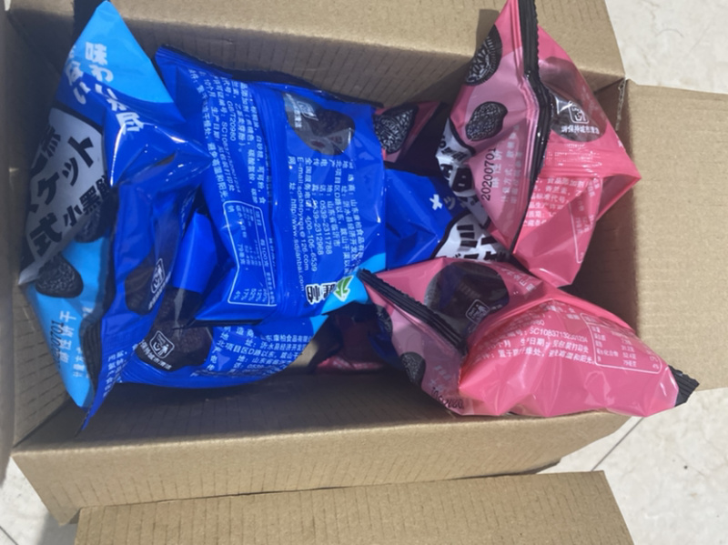 小圆饼五种口味438g一盒超市批发直供