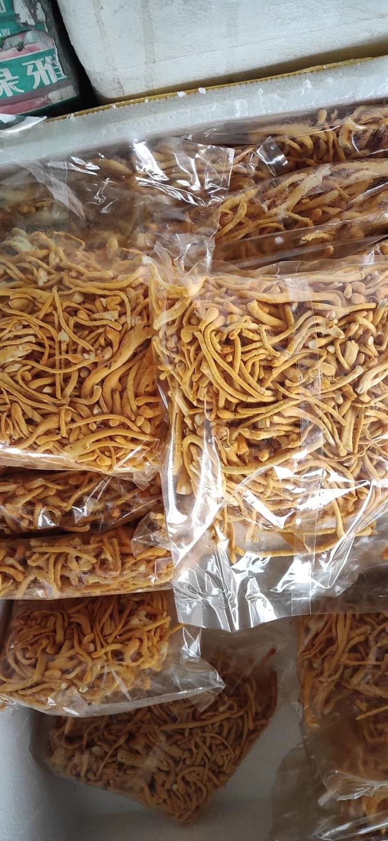 优质新鲜北虫草非干货特产好货酒店好货