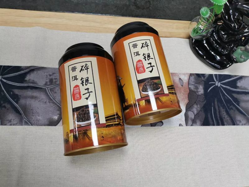 碎银子（茶化石）普洱熟茶，糯香十足，入口醇厚浓郁，很耐泡