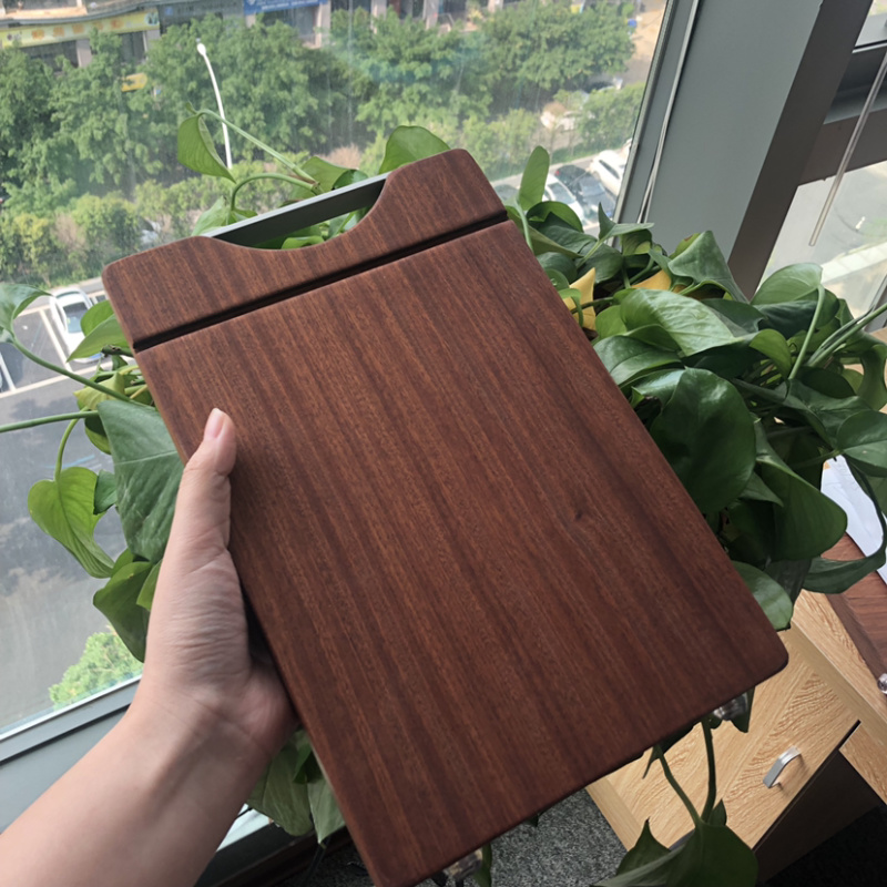 整木进口乌檀木菜板沙比利瑕疵B级清仓处理