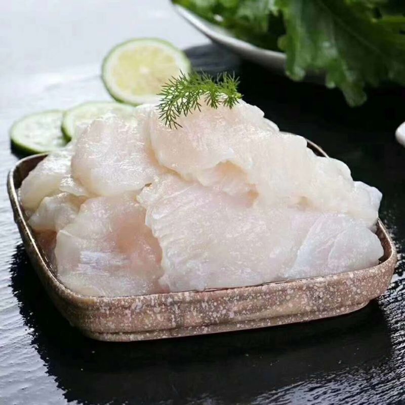 新鲜巴沙鱼切片巴沙鱼片冷冻巴沙鱼片无刺无骨鱼肉酸菜鱼