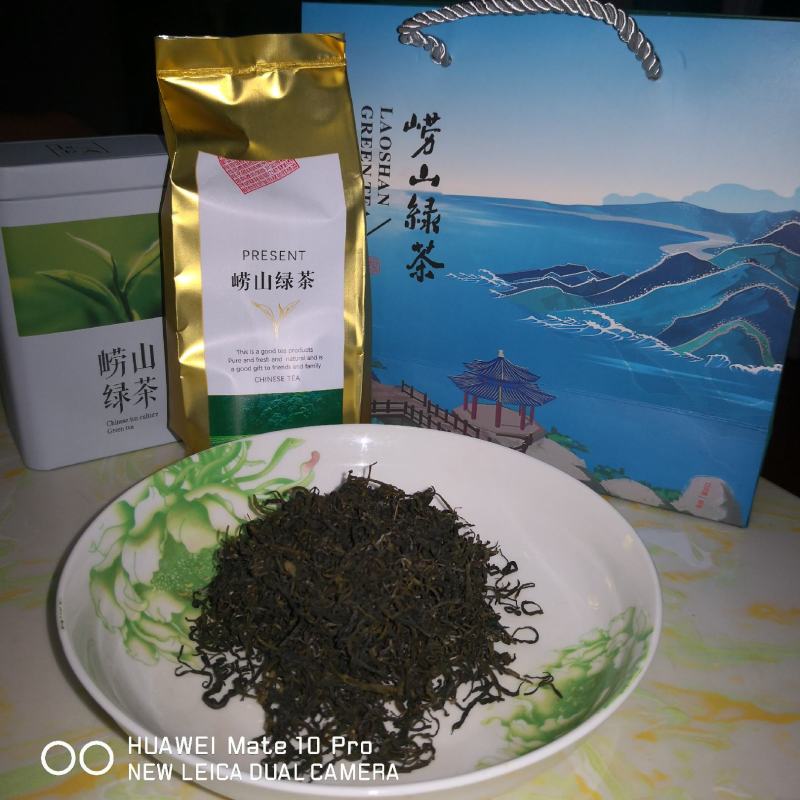 崂山碧螺春绿茶！烘青豆香味！