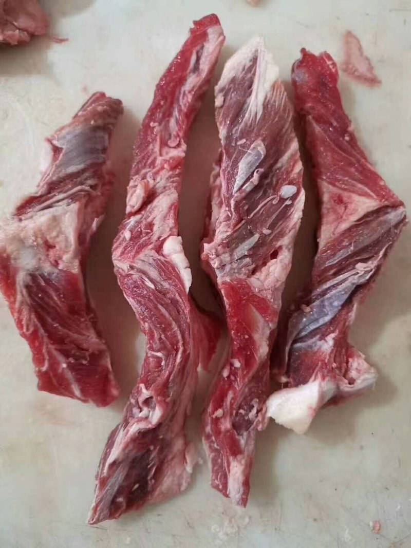 纯干腹肉条，5斤装，7斤装，厂家直销，烧烤必备。