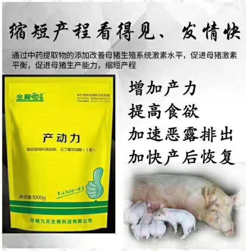 1产动力~缩短产程2小时，母猪产程长憋死小猪怎么办？