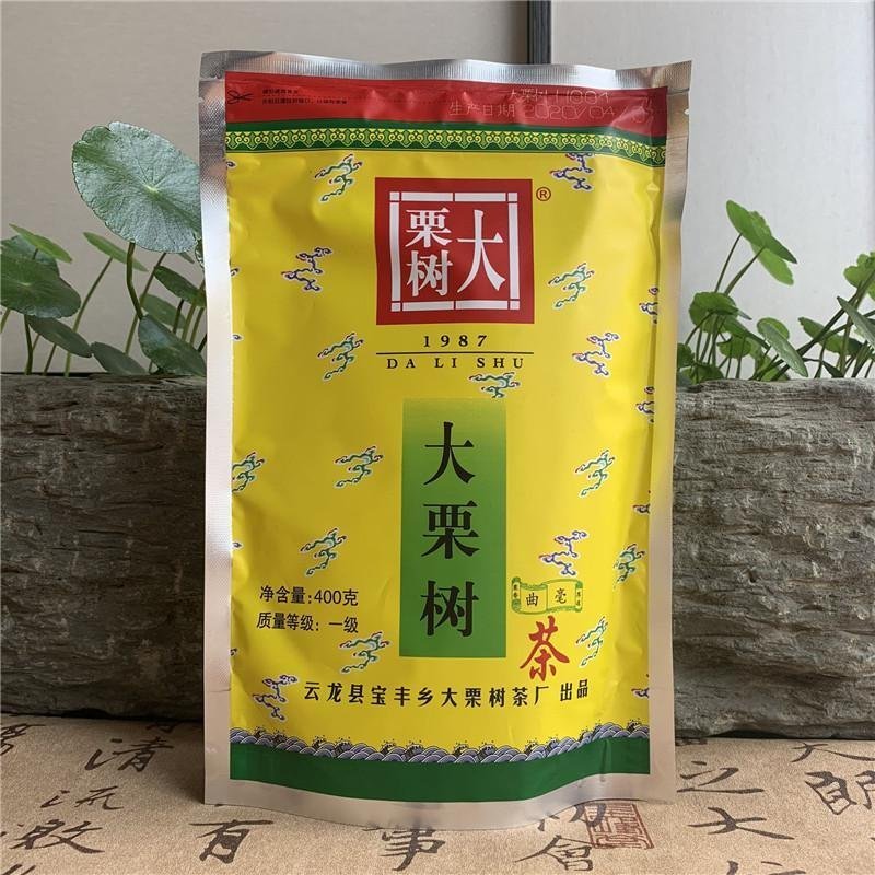 云龙大栗树20年春茶云南大理特产碧螺春绿茶一级400克