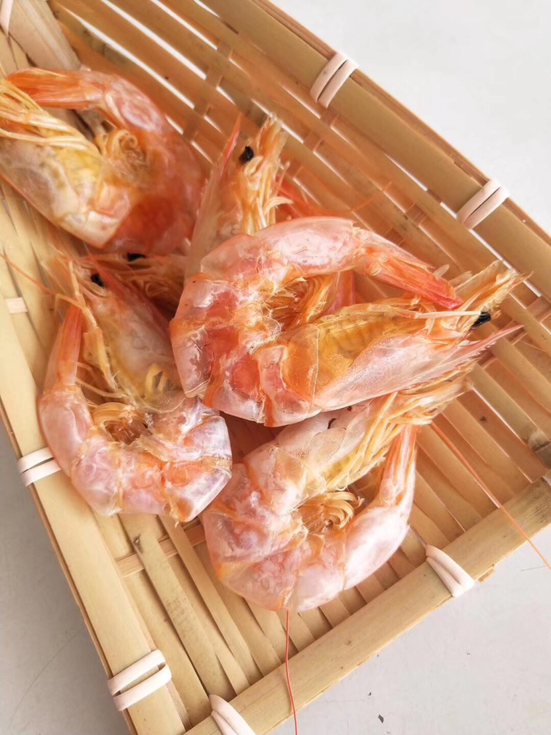 白水湖南美白对虾制作烤虾干，干度非常好。。